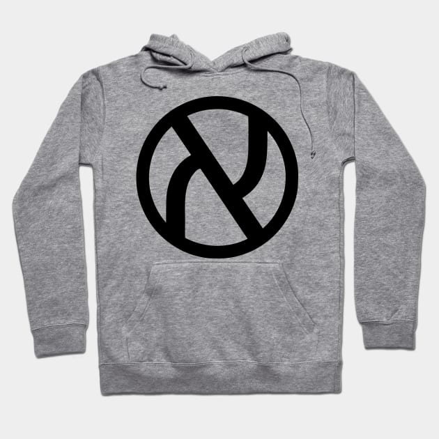 Jewish Anarchist Symbol Hoodie by dikleyt